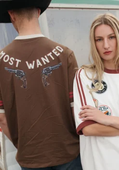 FAR MER Most Wanted Tee - Brown