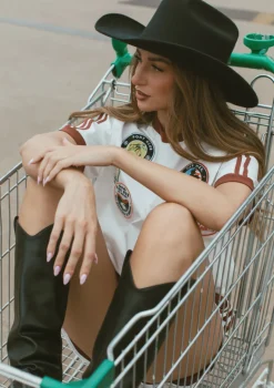 FAR MER Patches Tee - White