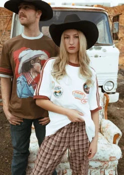 FAR MER Patches Tee - White