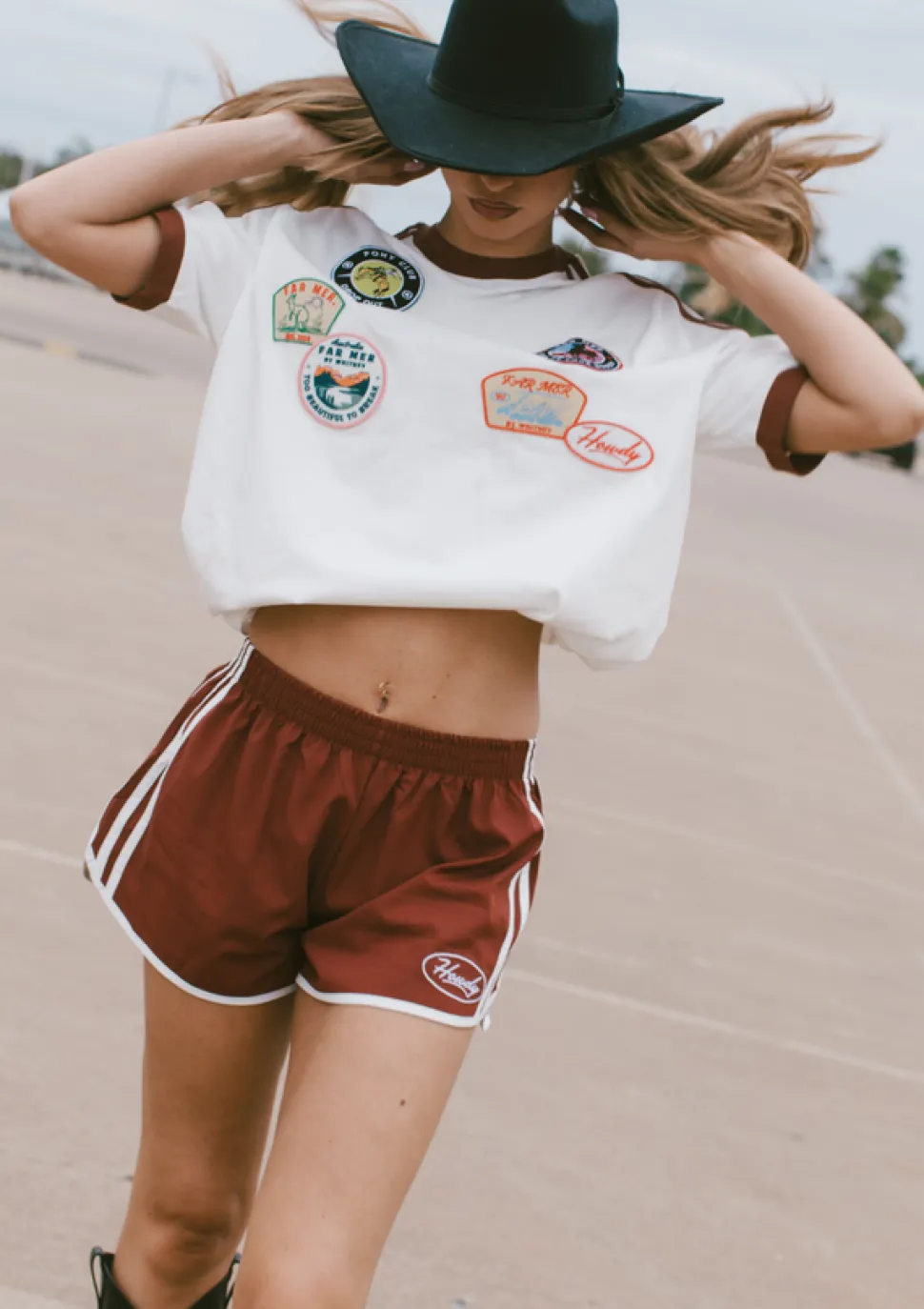 FAR MER Patches Tee - White
