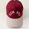 FAR MER Trucker Cap - Maroon