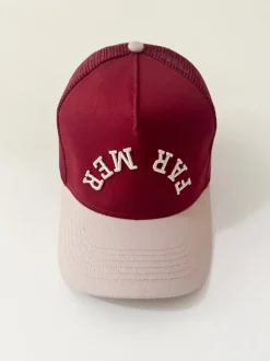 FAR MER Trucker Cap - Maroon