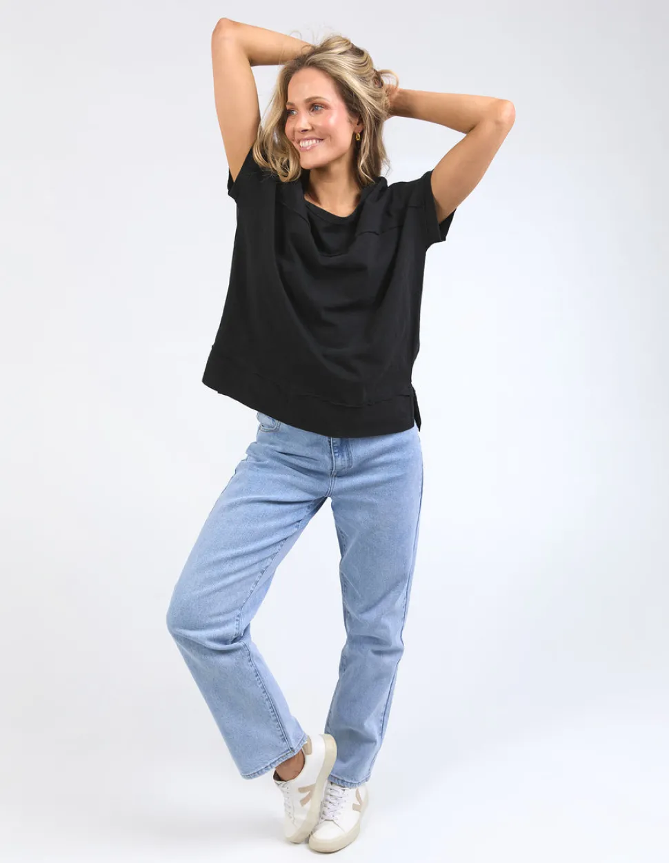 Foxwood Allison Tee - Black