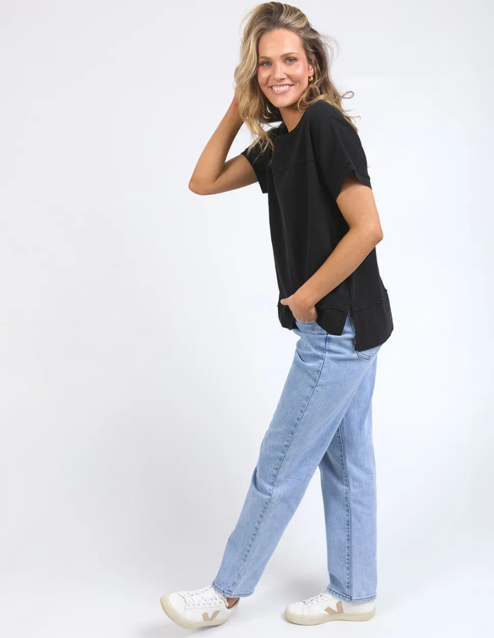 Foxwood Allison Tee - Black