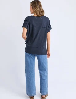 Foxwood Allison Tee - Navy