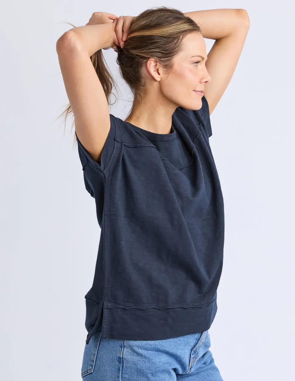 Foxwood Allison Tee - Navy