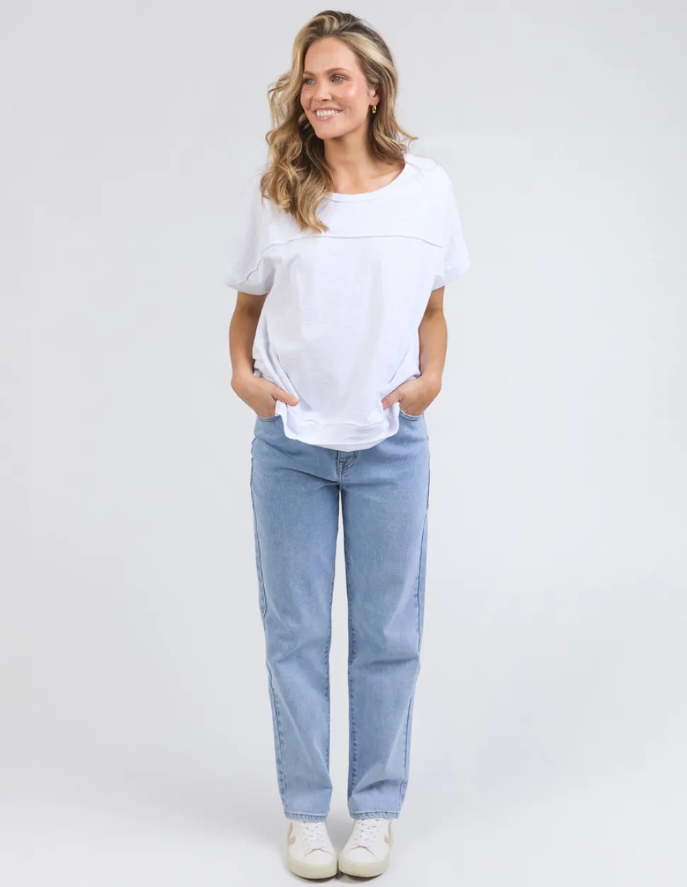 Foxwood Allison Tee - White