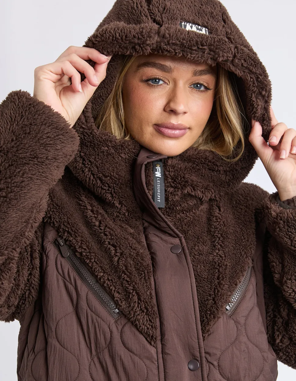 Foxwood Annabella Longline Anorak - Coffee