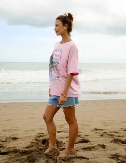 Foxwood Coastal Ranger Tee - Bubblegum Pink