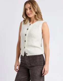 Foxwood Delta Knit - Vintage White