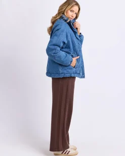 Foxwood Rosalee Jacket - Mid Blue