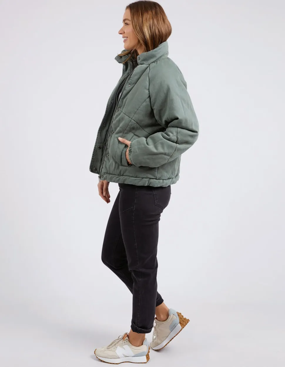 Foxwood Rosalee Jacket - Washed Green