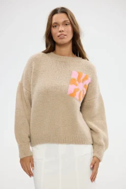 Holiday Dolce Vita Knit - Oatmeal