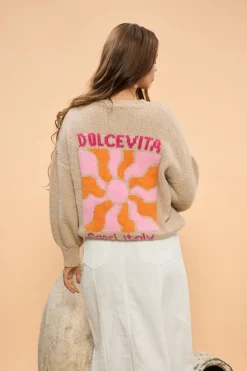 Holiday Dolce Vita Knit - Oatmeal