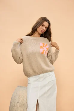 Holiday Dolce Vita Knit - Oatmeal