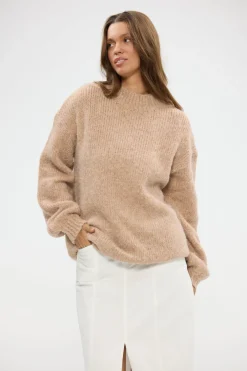Holiday Island Knit - Oatmeal