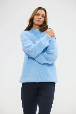 Holiday Island Knit - Sky Blue