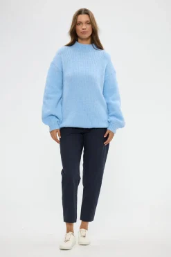 Holiday Island Knit - Sky Blue