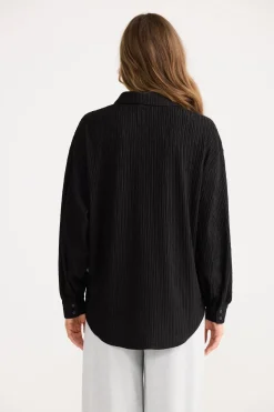 Home Love Ivy Shirt - Black