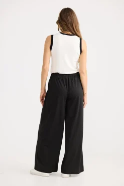 Home Love Tovi Flare Pant - Black