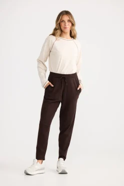 Home Love Woodside Pant - Chocolate