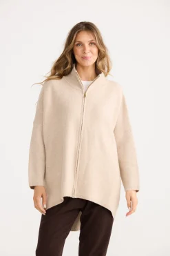 Home Love Woodside Poncho - Oat