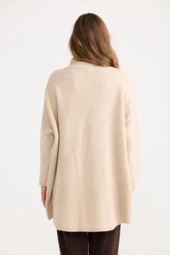 Home Love Woodside Poncho - Oat