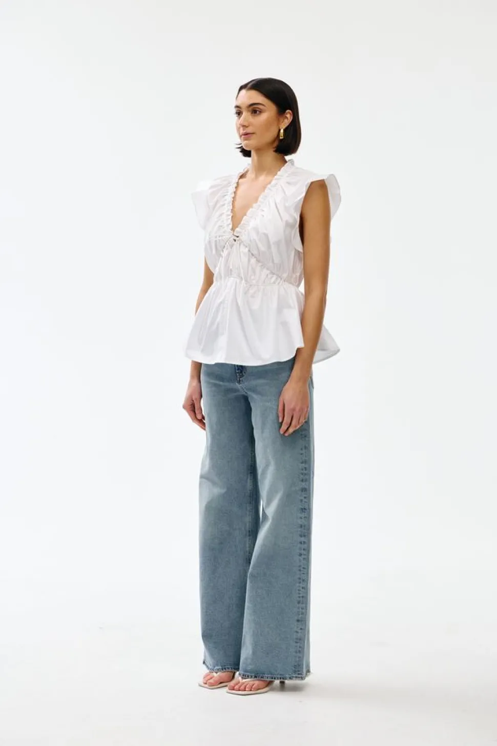 Kinney Bobbie Top - Ivory