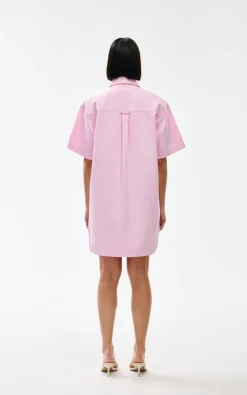 Kinney Freya Dress - Blush Washed Denim