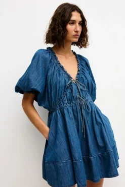Kinney Pia Mini Dress - Denim