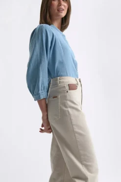 Kireina Bonnie Jean Leather Pocket - Sand