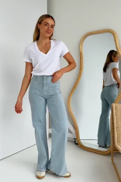 Kireina Harper Jean- Stripe