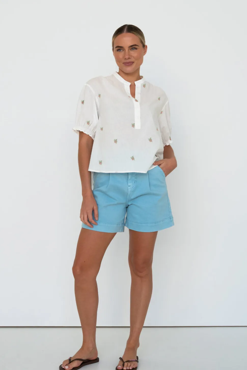 Kireina Mariana Top - White