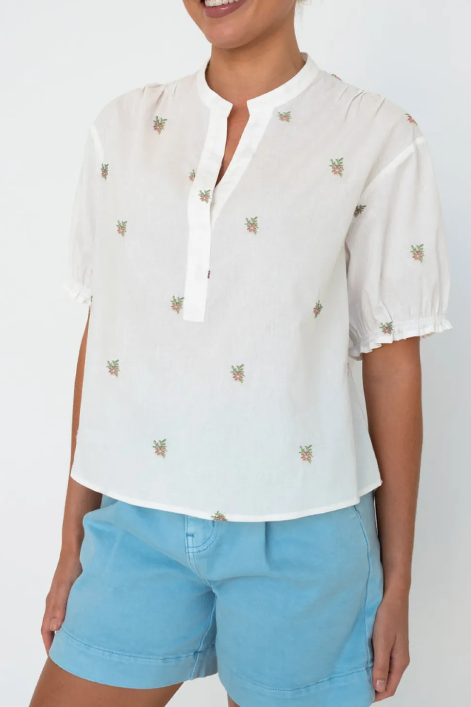 Kireina Mariana Top - White