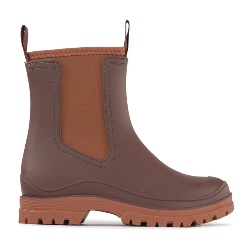 Los Cabos Amelia Rainboot - Chocolate