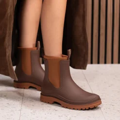 Los Cabos Amelia Rainboot - Chocolate