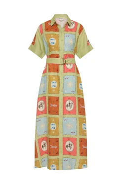 Palm Noosa Maya Dress - Maya Tile