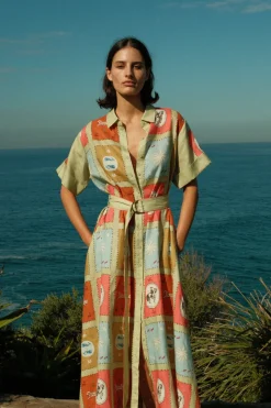 Palm Noosa Maya Dress - Maya Tile
