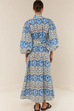 Palm Noosa Noddy Dress - Lagoona Tile