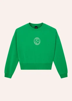 P.E Nation Exposition Sweat - Washed Kelly Green