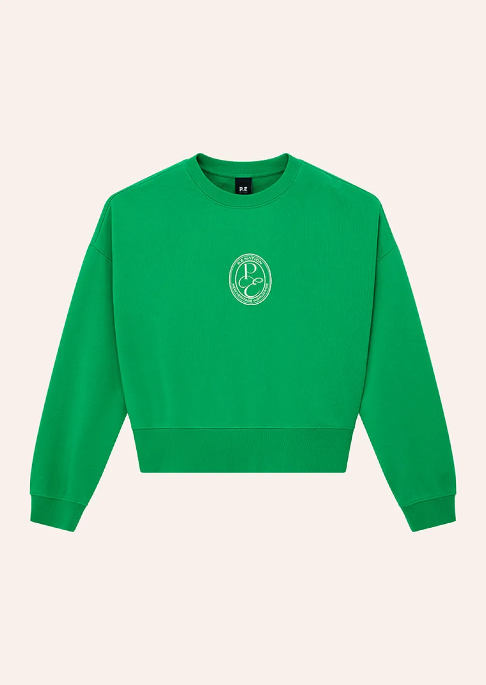 P.E Nation Exposition Sweat - Washed Kelly Green