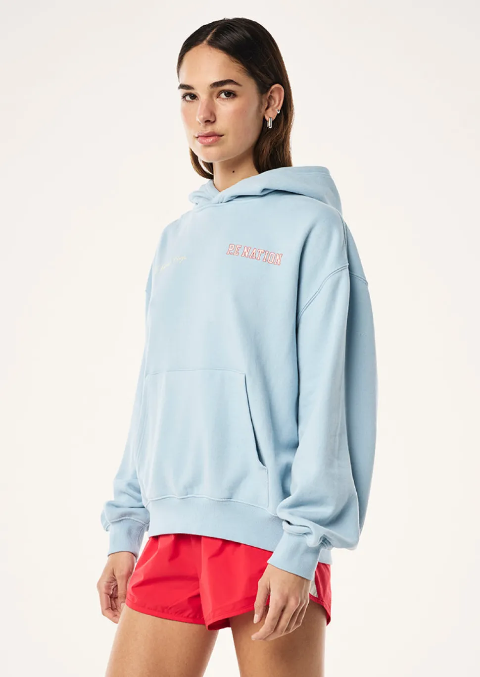 P.E Nation Surge Hoodie - Ice Blue