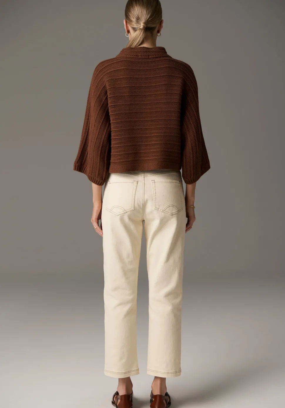 POL Daily Boxy Knit - Toffee