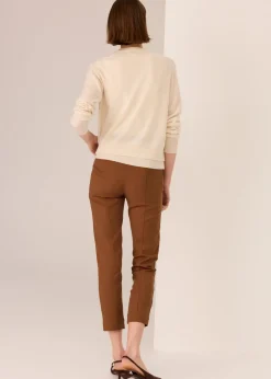 POL Delta Cigarette Pant - Toffee
