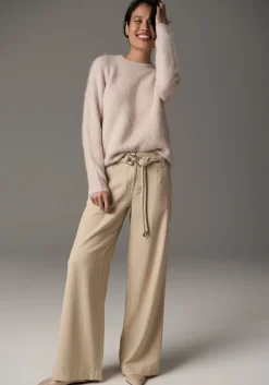 POL Finlay Crew Knit - Blush