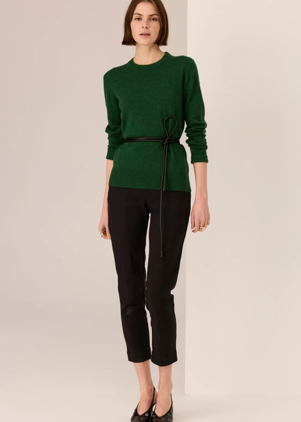POL Orson Crew Knit - Green