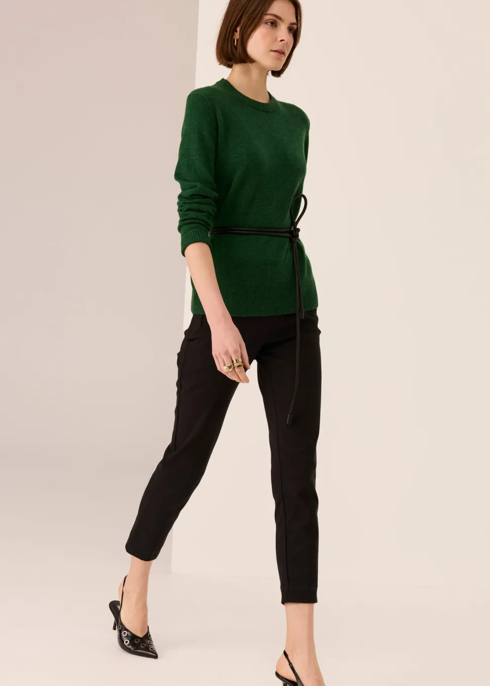 POL Orson Crew Knit - Green