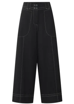 POL Oskar Crop Pant - Black
