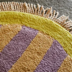 Sage & Clare Jarita Bath Mat - Mauve