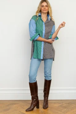 Shirty The Boyfriend Shirt - Chocolate Combo
